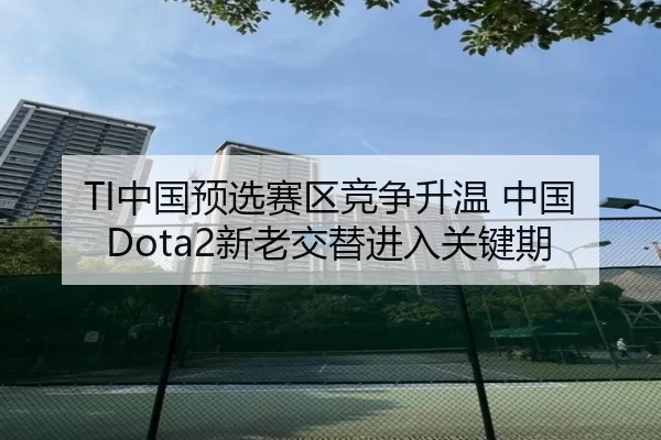 TI中国预选赛区竞争升温 中国Dota2新老交替进入关键期